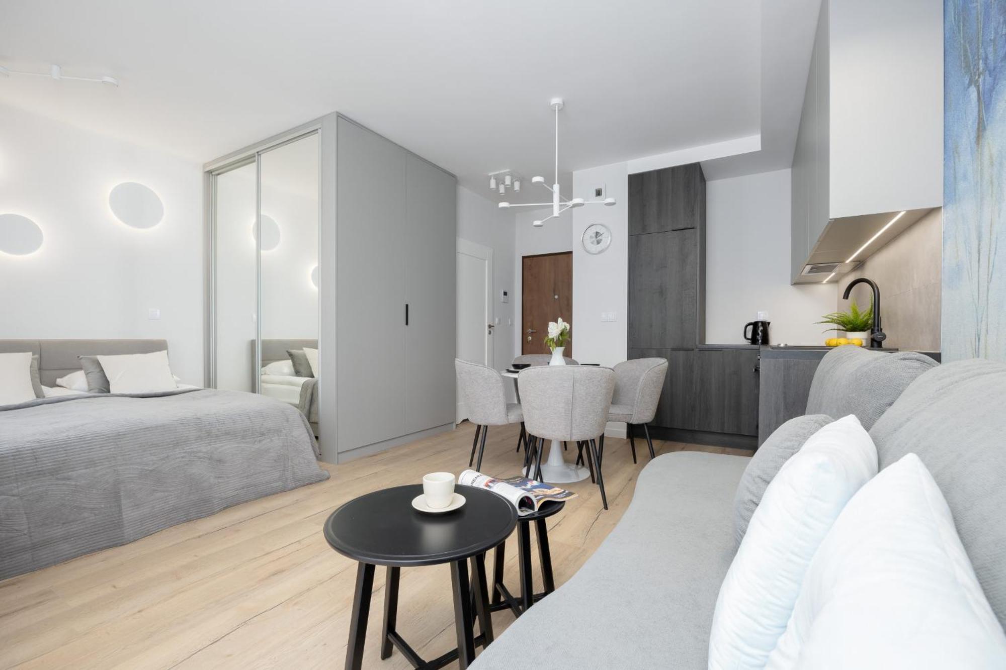 Wyjatkowe Studia W Warszawie By Renters Апартаменти